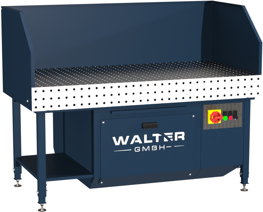 Lochtisch mit Absaugung